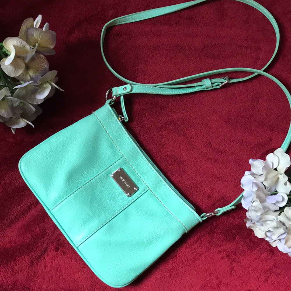 Nine West Mint green cross body bag